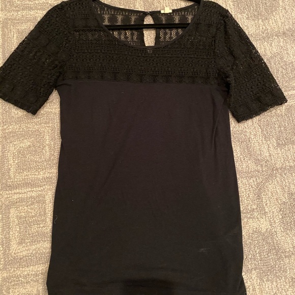 J. Crew Tops - J.Crew Retail Store Purchase, Lace Knit Tee